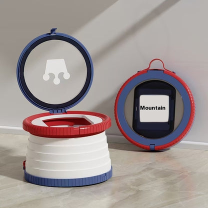 Toilette portable pliable pour tout-petit