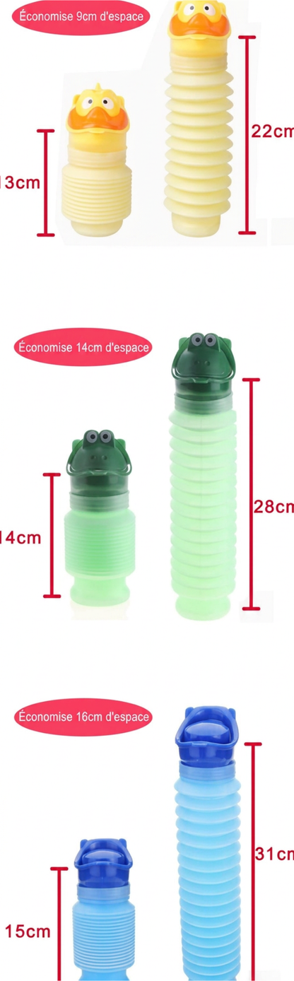 Urinal portable réglable pour enfants