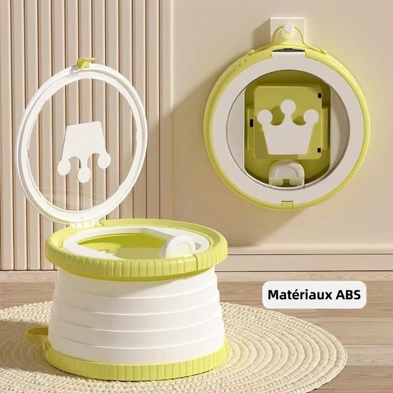 Toilette portable pliable pour tout-petit