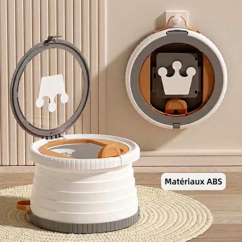 Toilette portable pliable pour tout-petit