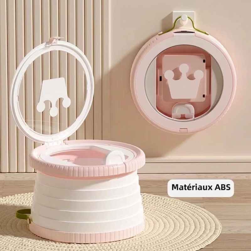Toilette portable pliable pour tout-petit