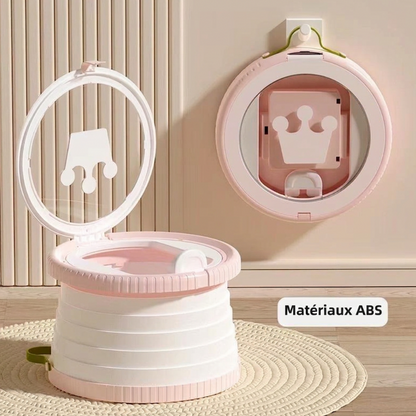 Toilette portable pliable pour tout-petit
